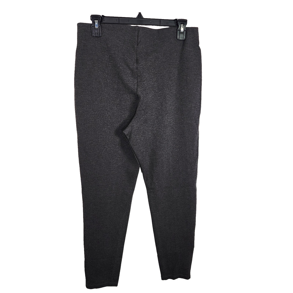 Old Navy Womens Extra High-Waisted Stevie Skinny Pants Large Heather Gray Ponte - Picture 2 of 9